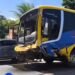 Acidente entre carro e ônibus deixa feridos após capotamento na PE-60 em São José da Coroa Grande