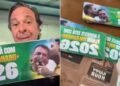 Gilson Machado distribui adesivos pró-Flávio Bolsonaro e PT aciona TSE por suposta campanha antecipada