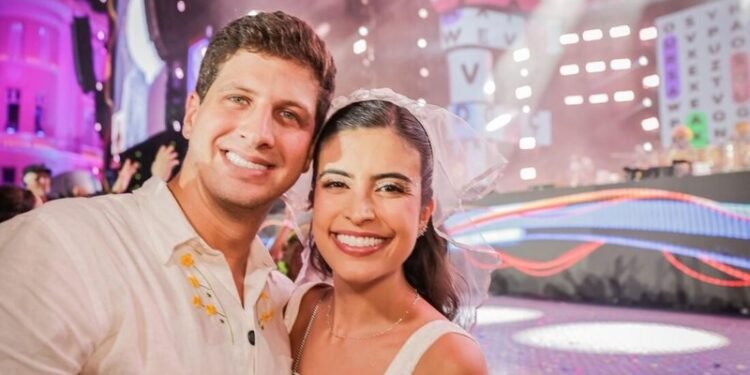 Casamento de João Campos e Tabata Amaral traz ministros e lideranças políticas entre os convidados