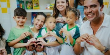Em Caruaru, Raquel Lyra entrega segunda creche de 250 prometidas até o fim do ano