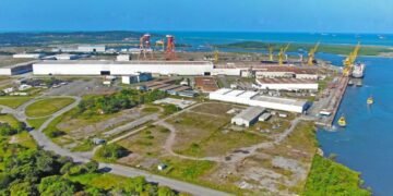 Chegada dos equipamentos da APM Terminals movimenta economia e política nesta segunda