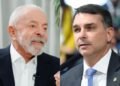Veja números da primeira Datafolha nacional de 2026 na disputa Lula x Flávio Bolsonaro