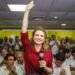 “O povo sabe de que lado estamos”, diz Marília Arraes ao ser anunciada como pré-candidata ao Senado