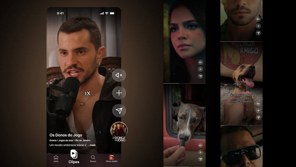 Atualizações do novo layout para o aplicativo móvel da Netflix