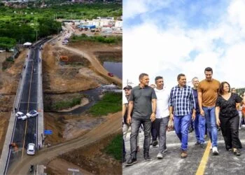 Ponte do Alto do Moura é inaugurada em Caruaru com investimento de R$ 5,6 milhões