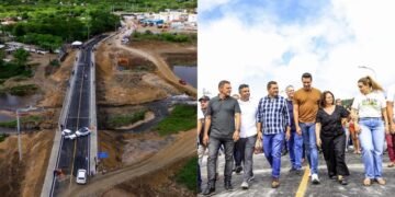 Ponte do Alto do Moura é inaugurada em Caruaru com investimento de R$ 5,6 milhões