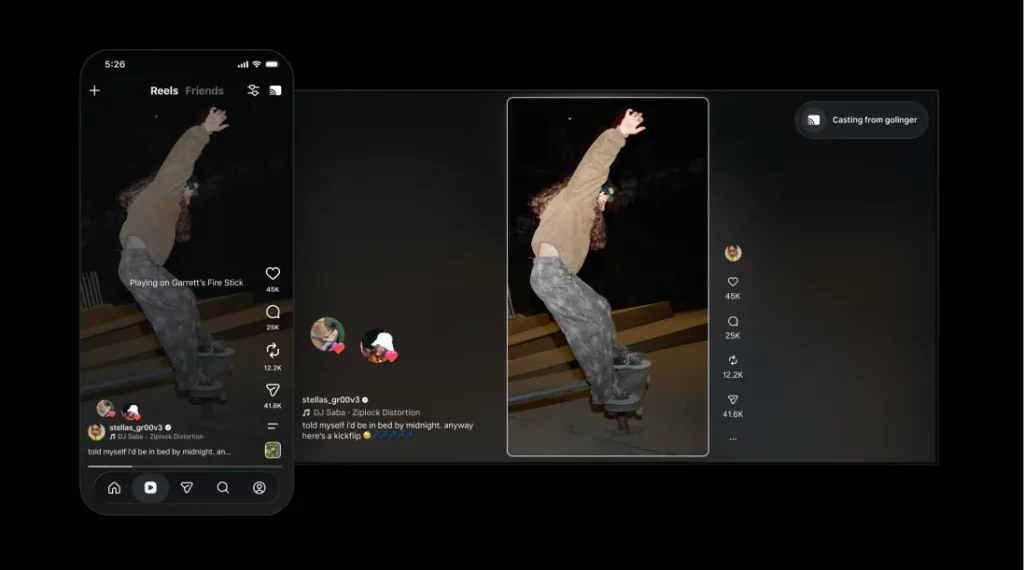 Instagram quer desafiar Netflix e Prime Video com grande novidade para TVs