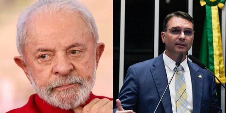 Após três meses de empate, Lula ultrapassa Flávio Bolsonaro no segundo turno em pesquisa da Quaest