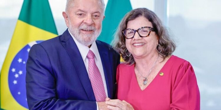 Lula anuncia Teresa Leitão como líder do Governo no Senado após saída de Jacques Wagner