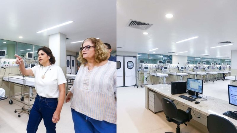 Priscila Krause participa de inauguração de nova Sala Laranja do Hospital da Restauração