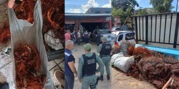 Prefeitura do Recife encontra 200 kg de cobre suspeito em fiscalização; tema foi debate na Câmara essa semana