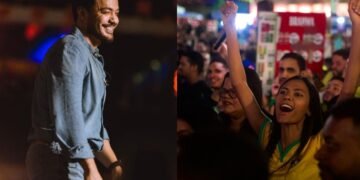 Wesley Safadão e vitória do Brasil reúnem milhares no São João de Caruaru