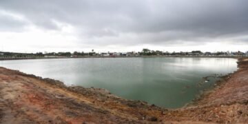 Prefeitura do Recife conclui escavação de dois reservatórios de água na Abdias de Carvalho
