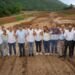 Eduardo da Fonte visita obras da Barragem do Engenho Pereira e elogia retomada promovida pelo Governo de Pernambuco