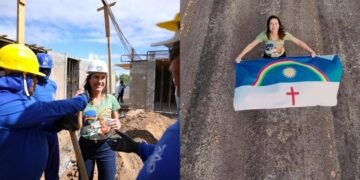 Sem poder fazer inaugurações, Raquel Lyra faz maratona de vistorias no Sertão para mostrar potencial de entregas