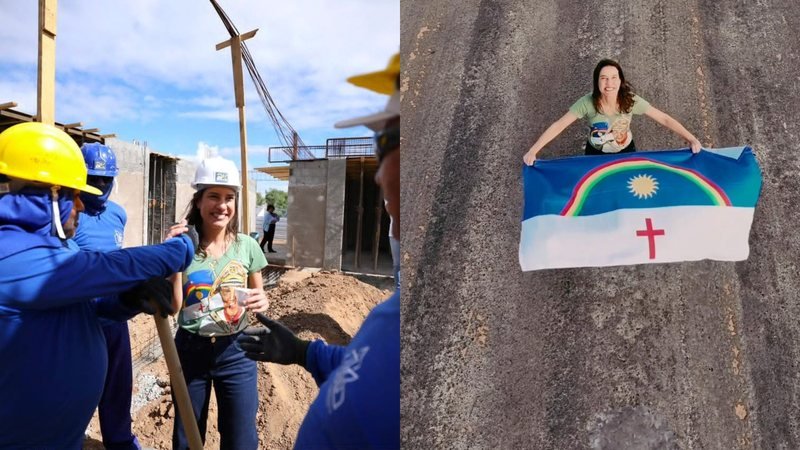 Sem poder fazer inaugurações, Raquel Lyra faz maratona de vistorias no Sertão para mostrar potencial de entregas