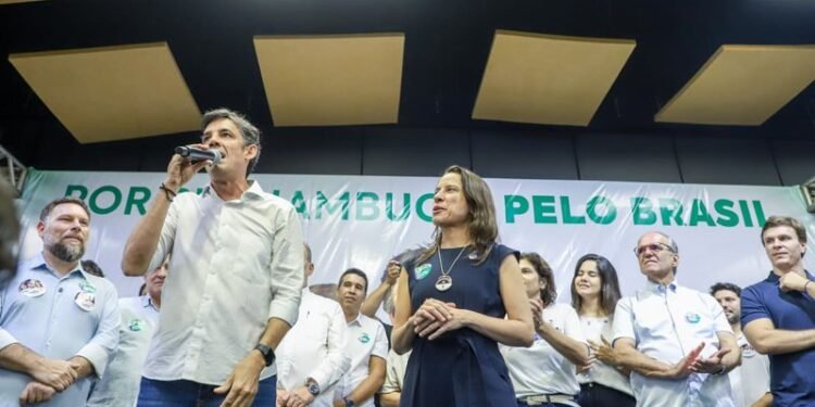 Após encontro com PP e Eduardo da Fonte, Raquel Lyra comparece com Miguel Coelho e Dueire em evento de Daniel Coelho