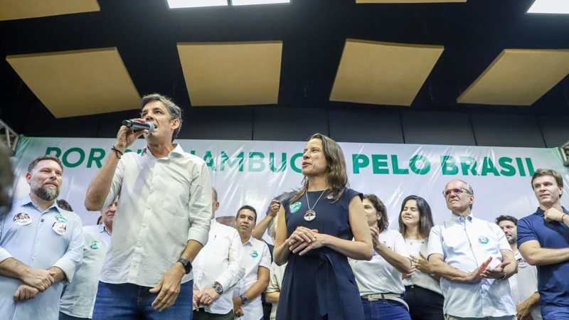 Após encontro com PP e Eduardo da Fonte, Raquel Lyra comparece com Miguel Coelho e Dueire em evento de Daniel Coelho