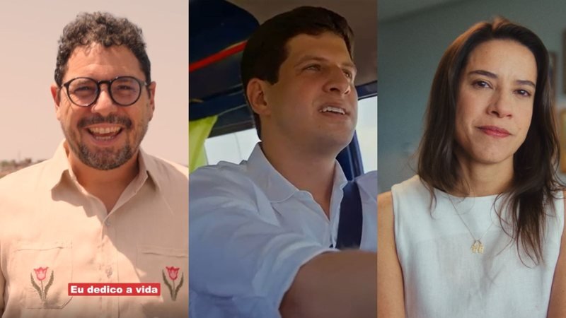 No primeiro guia, João Campos aposta em Lula e obras da PCR; Raquel Lyra faz relato pessoal e destaca feitos do governo