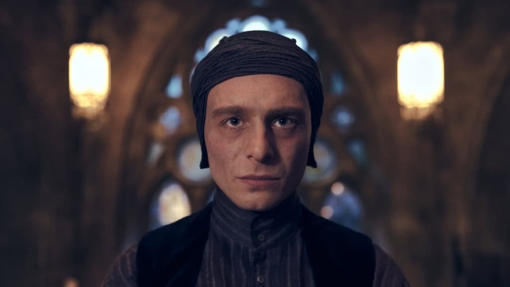 Luke Thallon em cena da série Harry Potter e a Pedra Filosofal