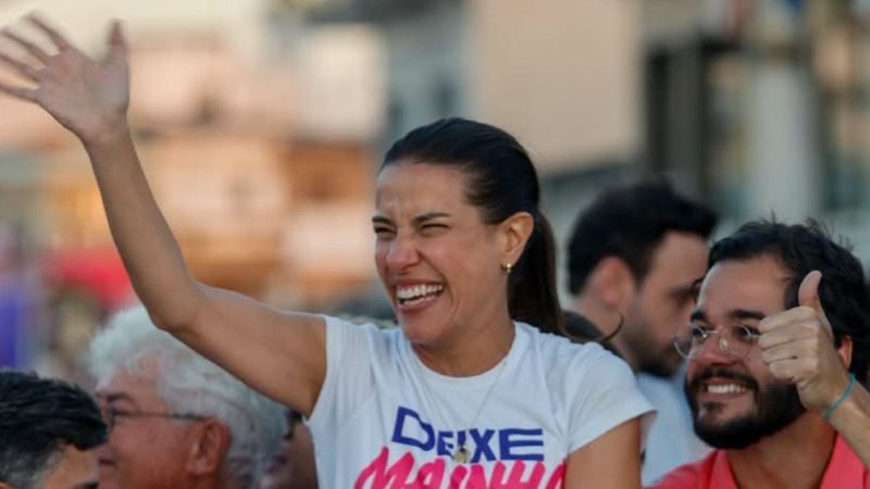 Justiça manda retirar material de Raquel que cita PSDB e Cidadania na chapa