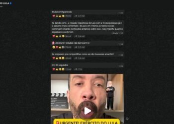 Área técnica do TSE afirma não ter encontrado notícias falsas citadas por Flávio em canal pró-Lula