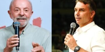 Flávio Bolsonaro tem 51% e Lula, 49%. Distância cai dois pontos